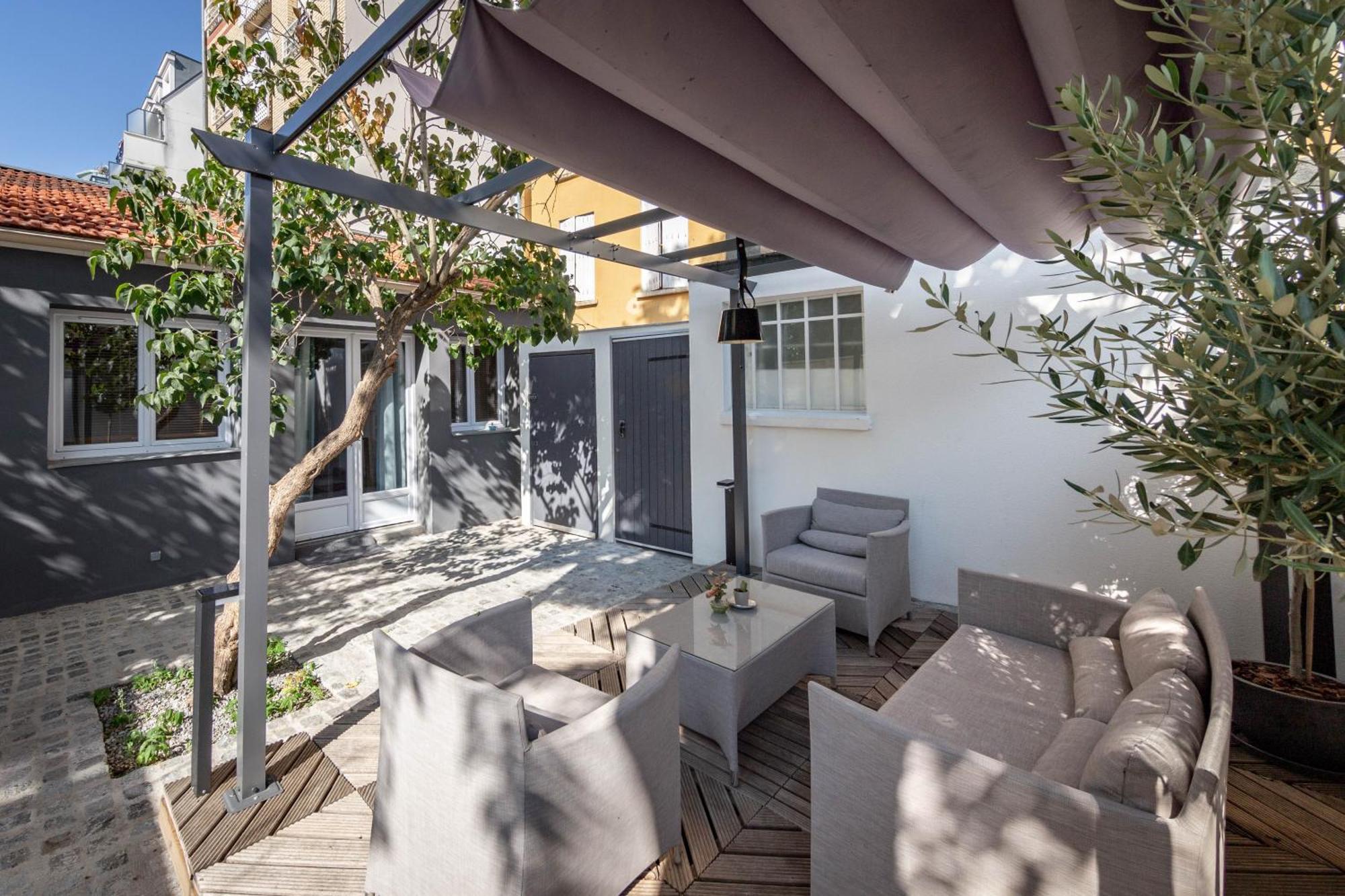 Lovely Little House With Private Garden In Paris Ivry-sur-Seine Exteriör bild